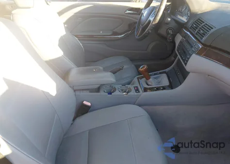 2001 BMW 325Ci z USA, uszkodzony, nr VIN WBABS33471BY41612